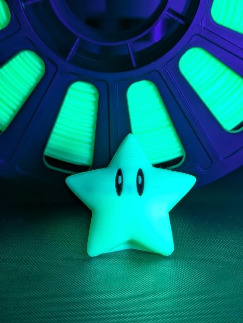 UNINET PLA+ 3D Filament FLUO YELLOW #4